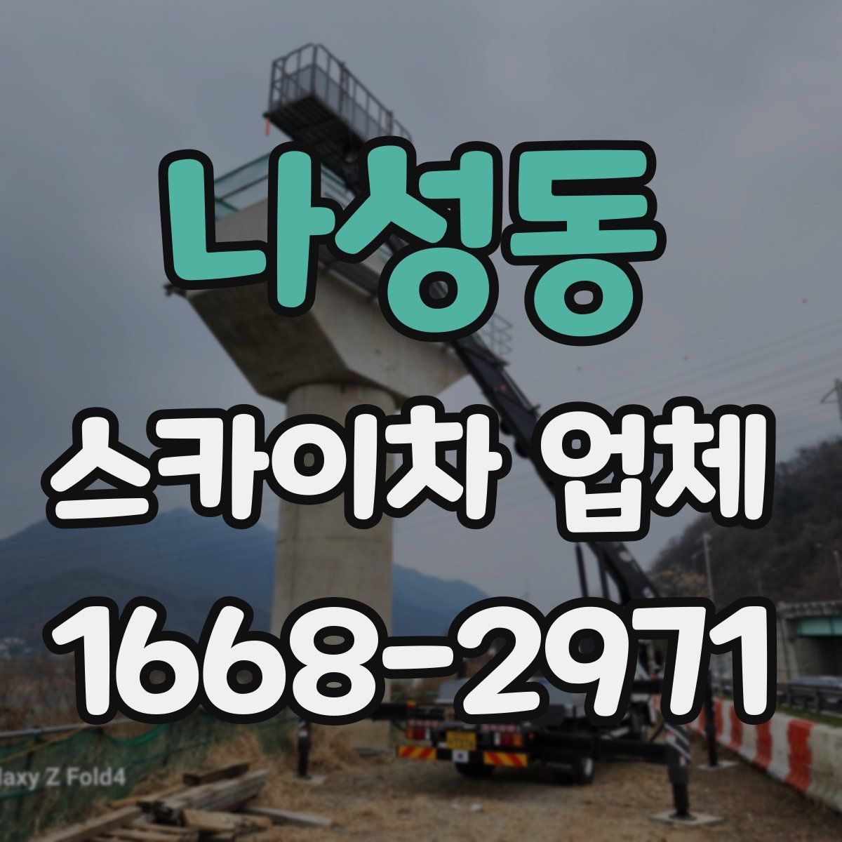 나성동 스카이차 업체