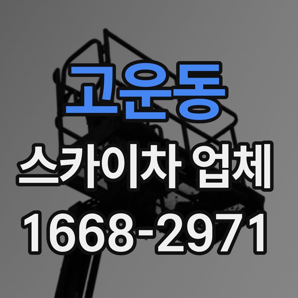 고운동 스카이차 업체