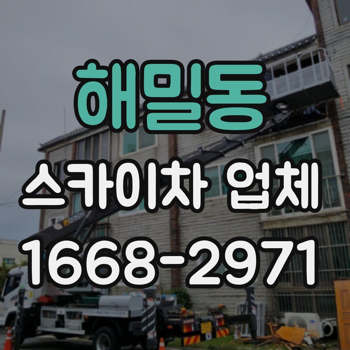 해밀동 스카이차 업체