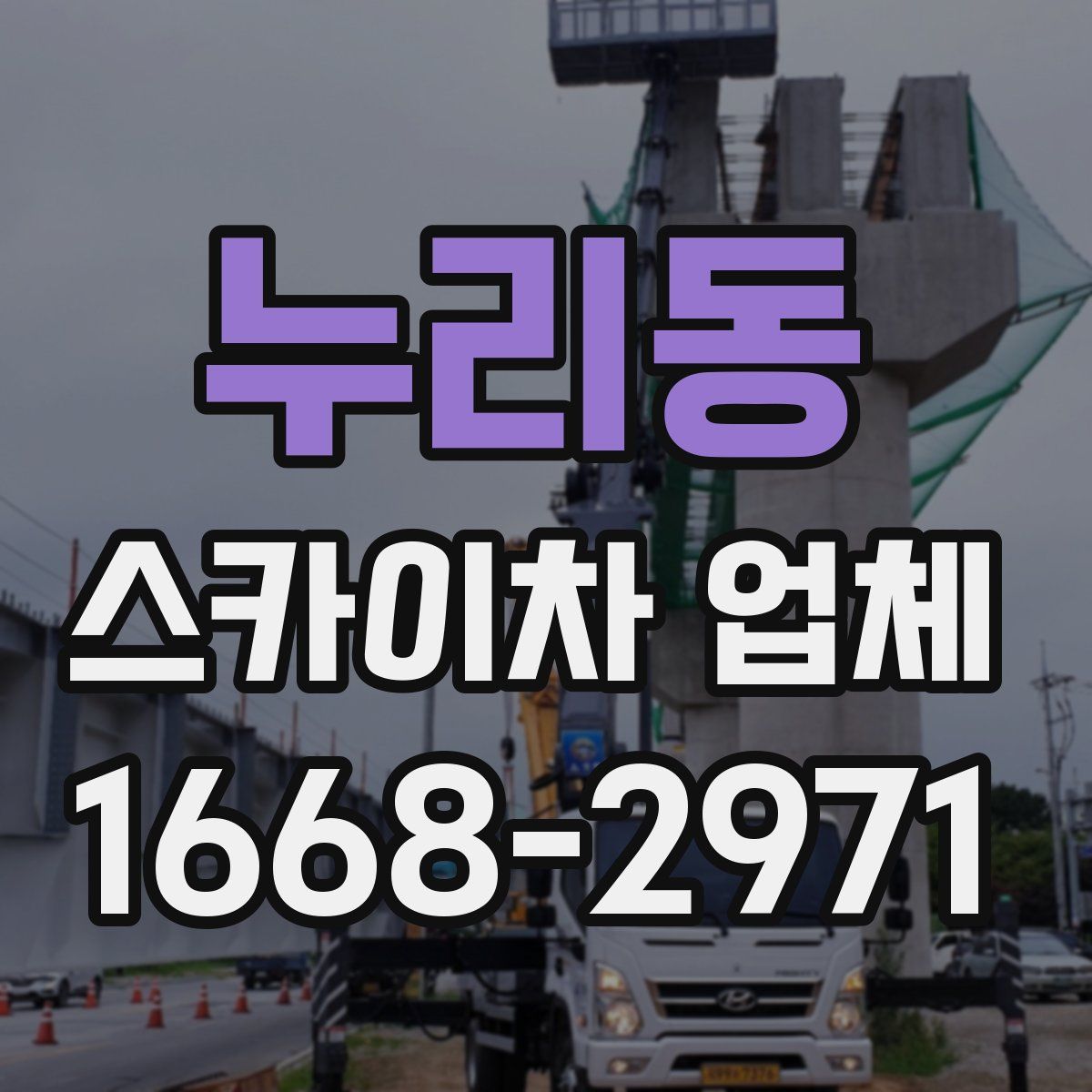 누리동 스카이차 업체