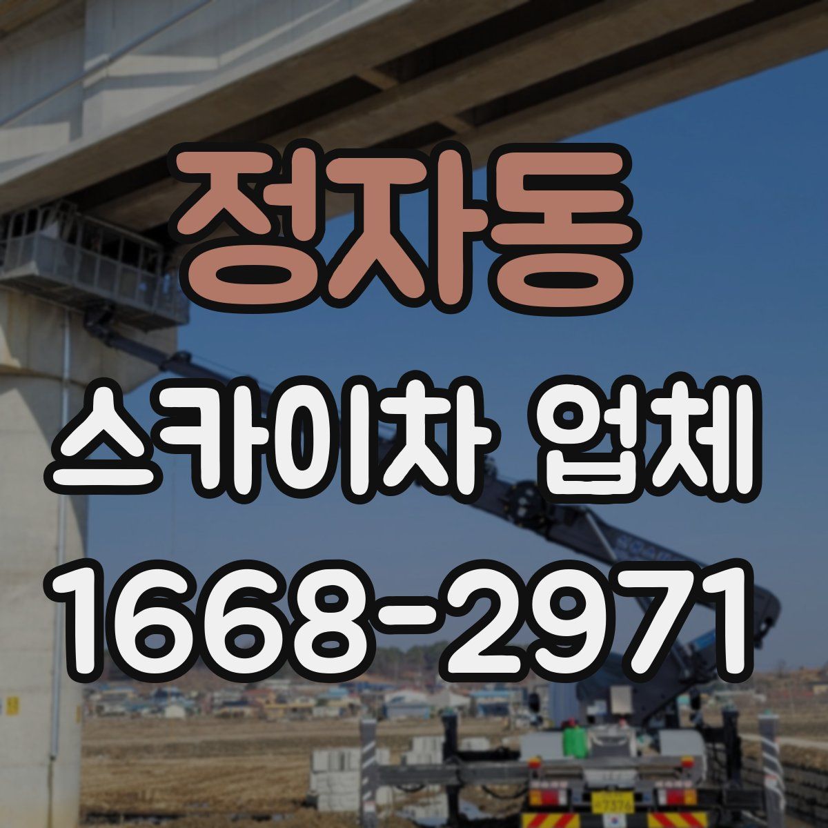 정자동 스카이차 업체