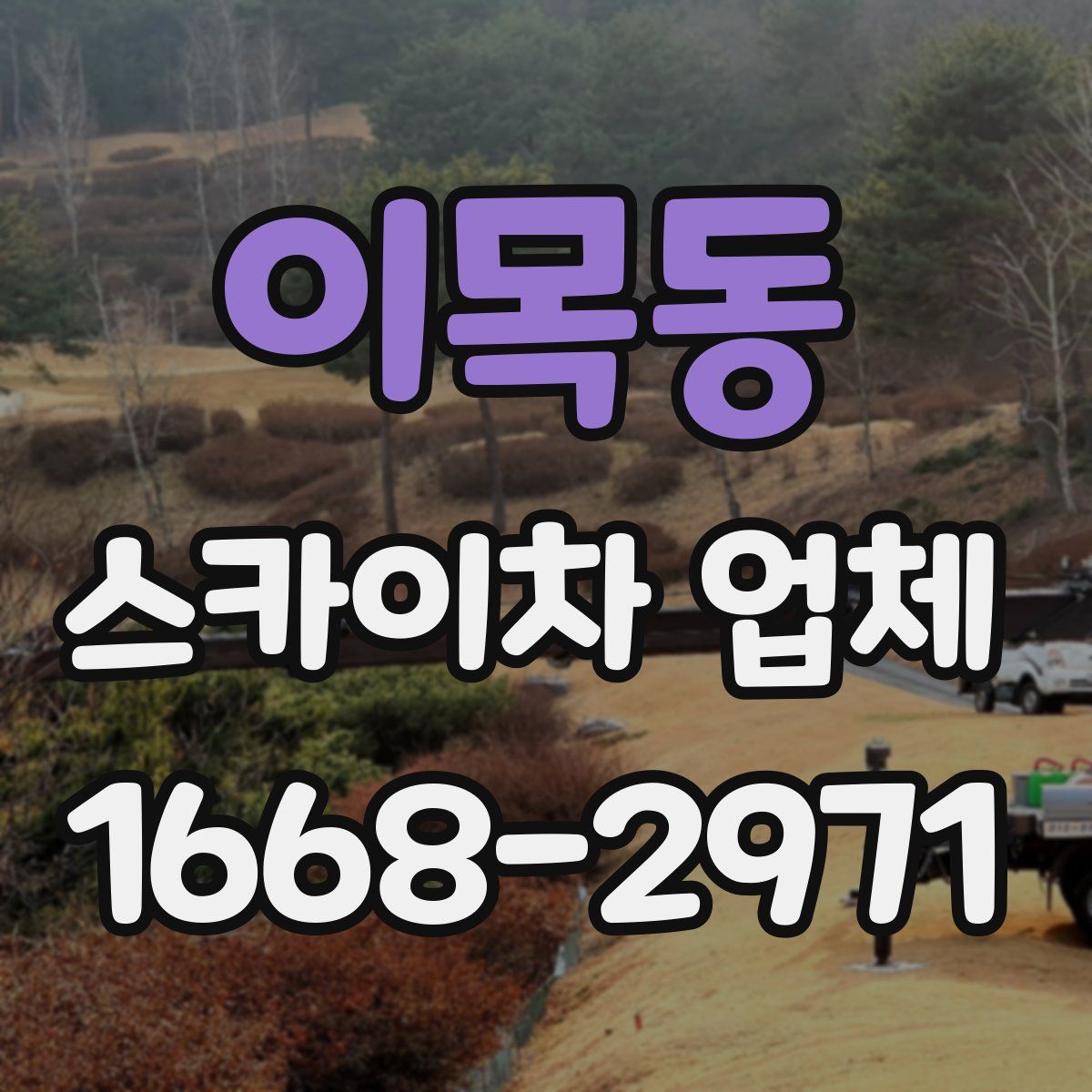 이목동 스카이차 업체