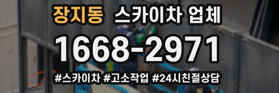 장지동 스카이차 업체