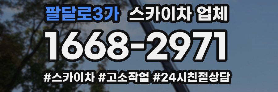 팔달로3가 스카이차 업체