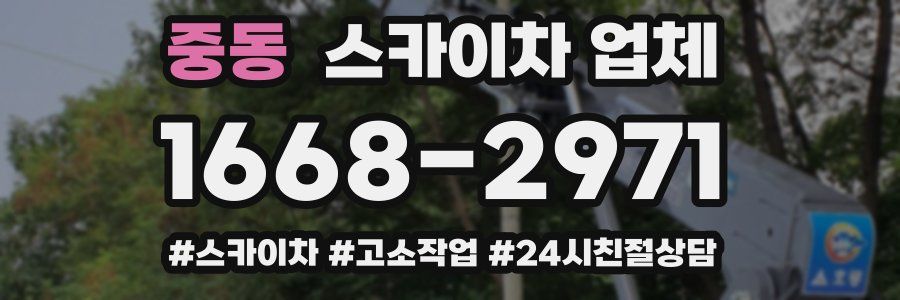 중동 스카이차 업체