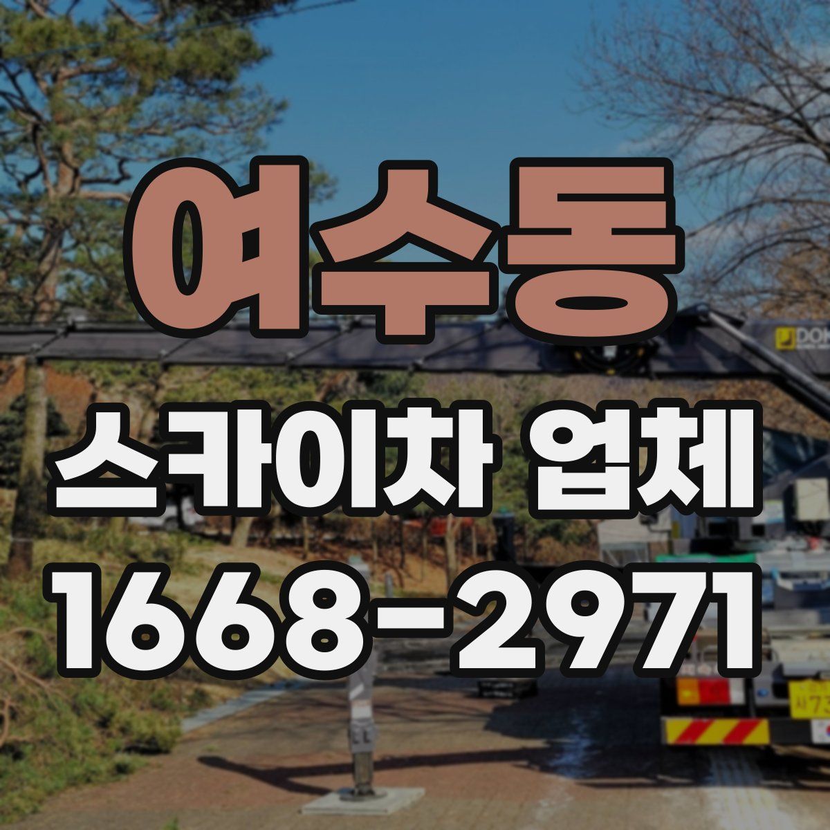 여수동 스카이차 업체