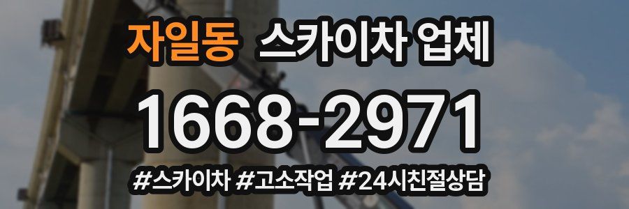 자일동 스카이차 업체