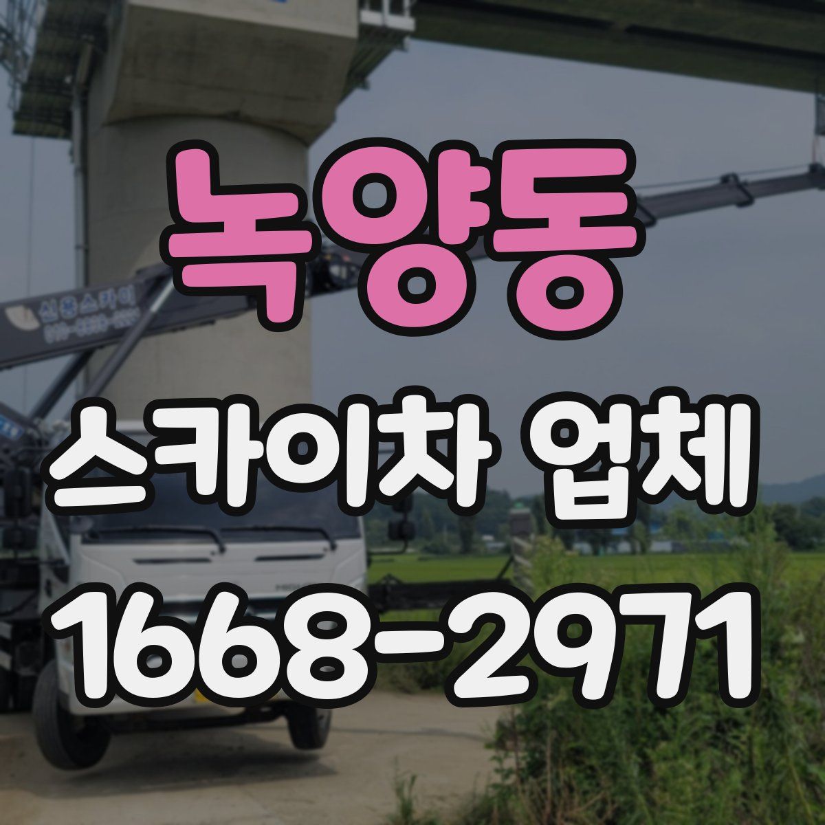 녹양동 스카이차 업체
