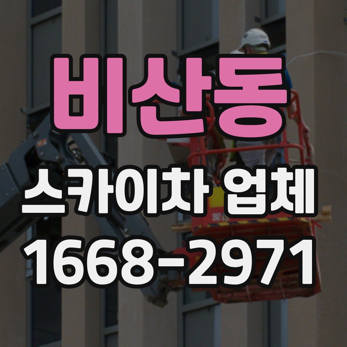 비산동 스카이차 업체