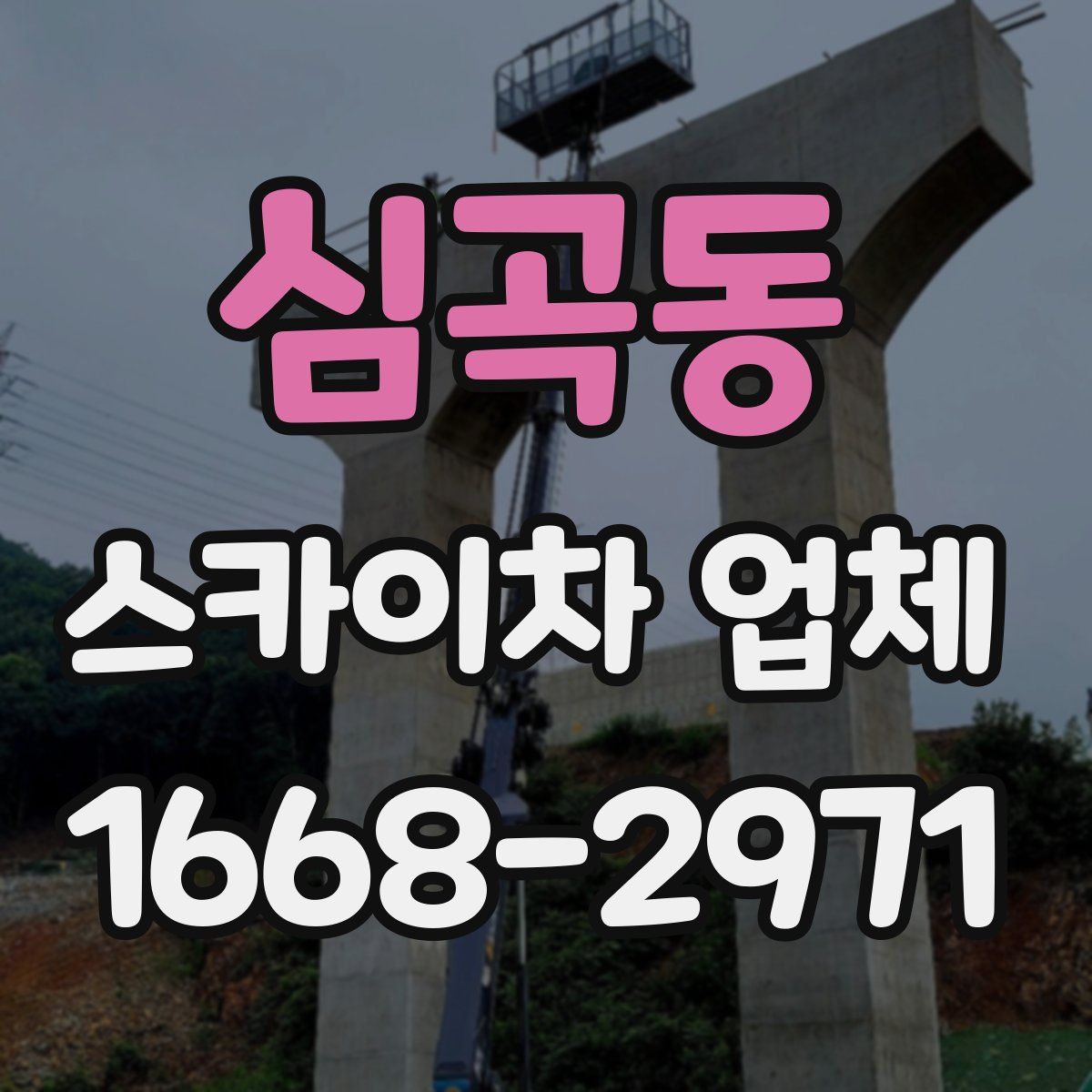 심곡동 스카이차 업체