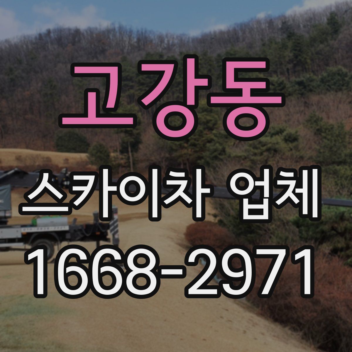 고강동 스카이차 업체