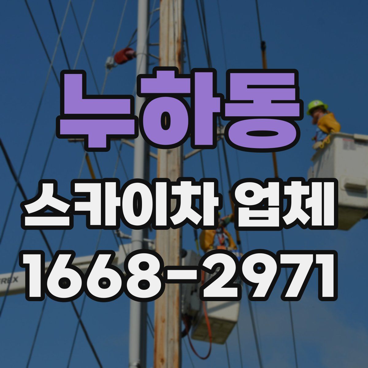 누하동 스카이차 업체