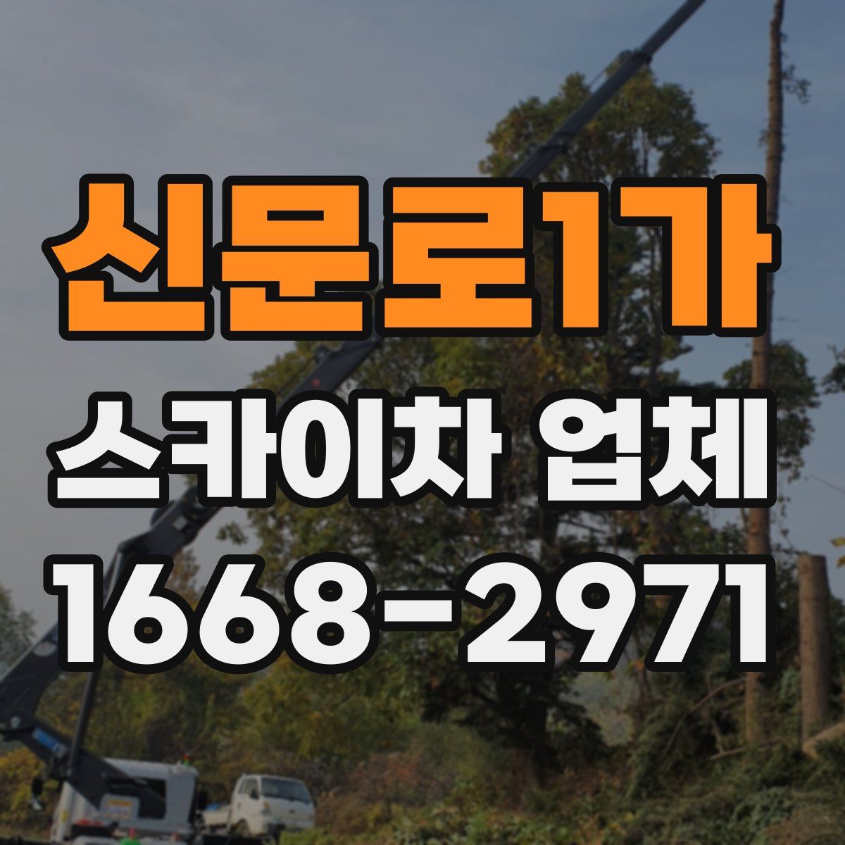 신문로1가 스카이차 업체