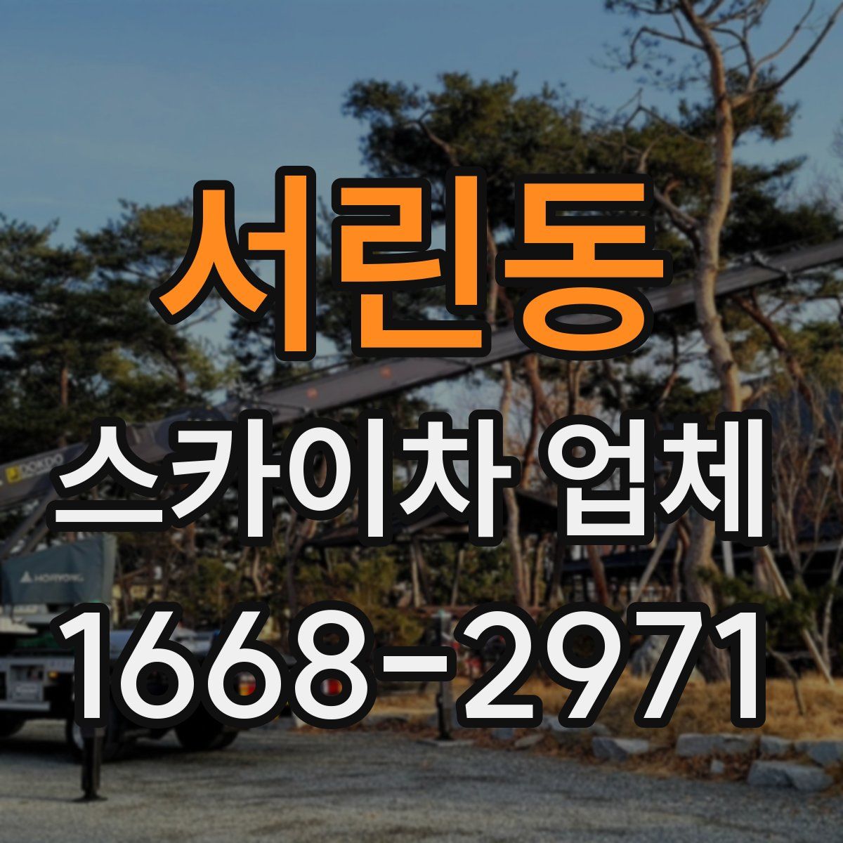 서린동 스카이차 업체