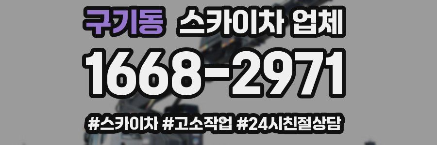 구기동 스카이차 업체