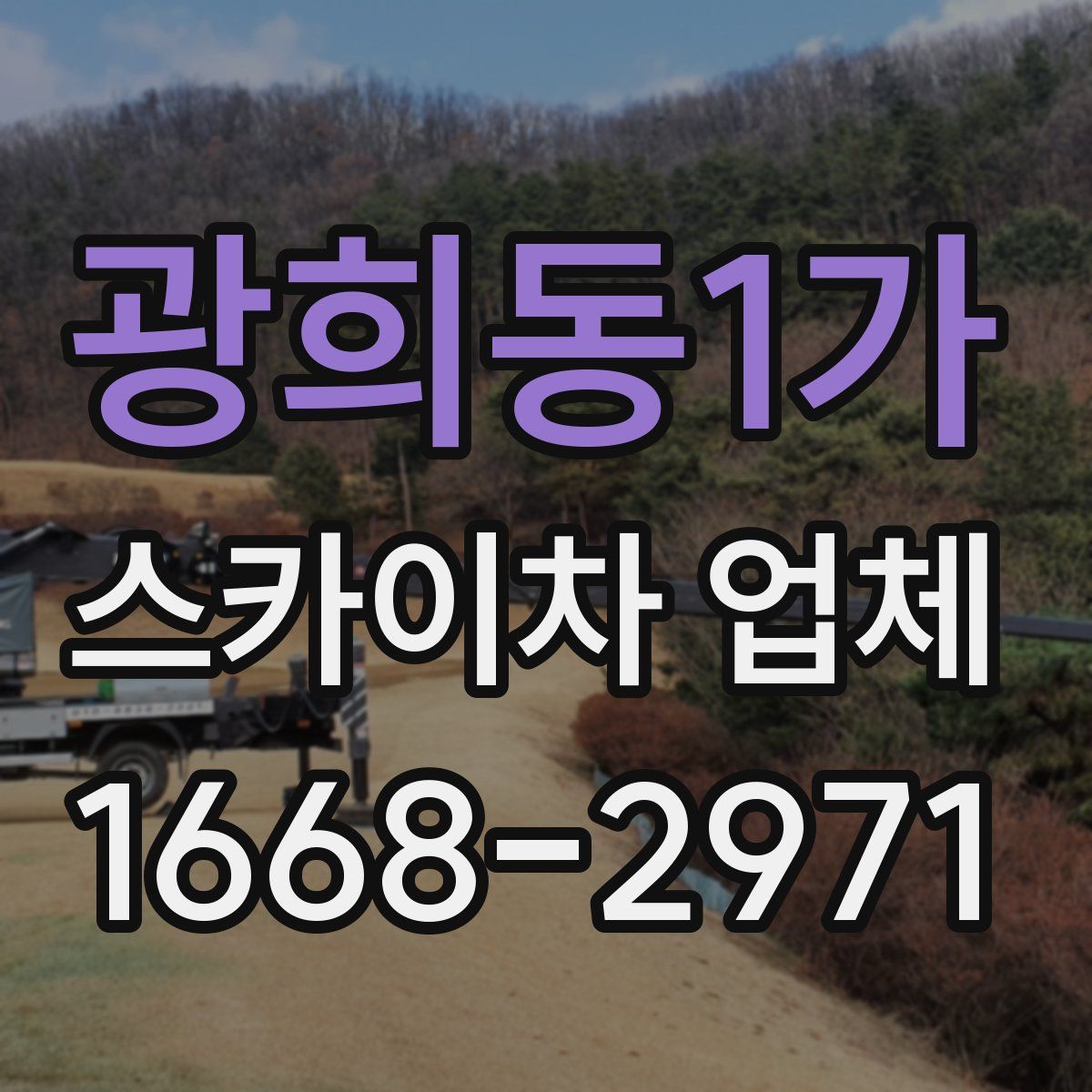 광희동1가 스카이차 업체