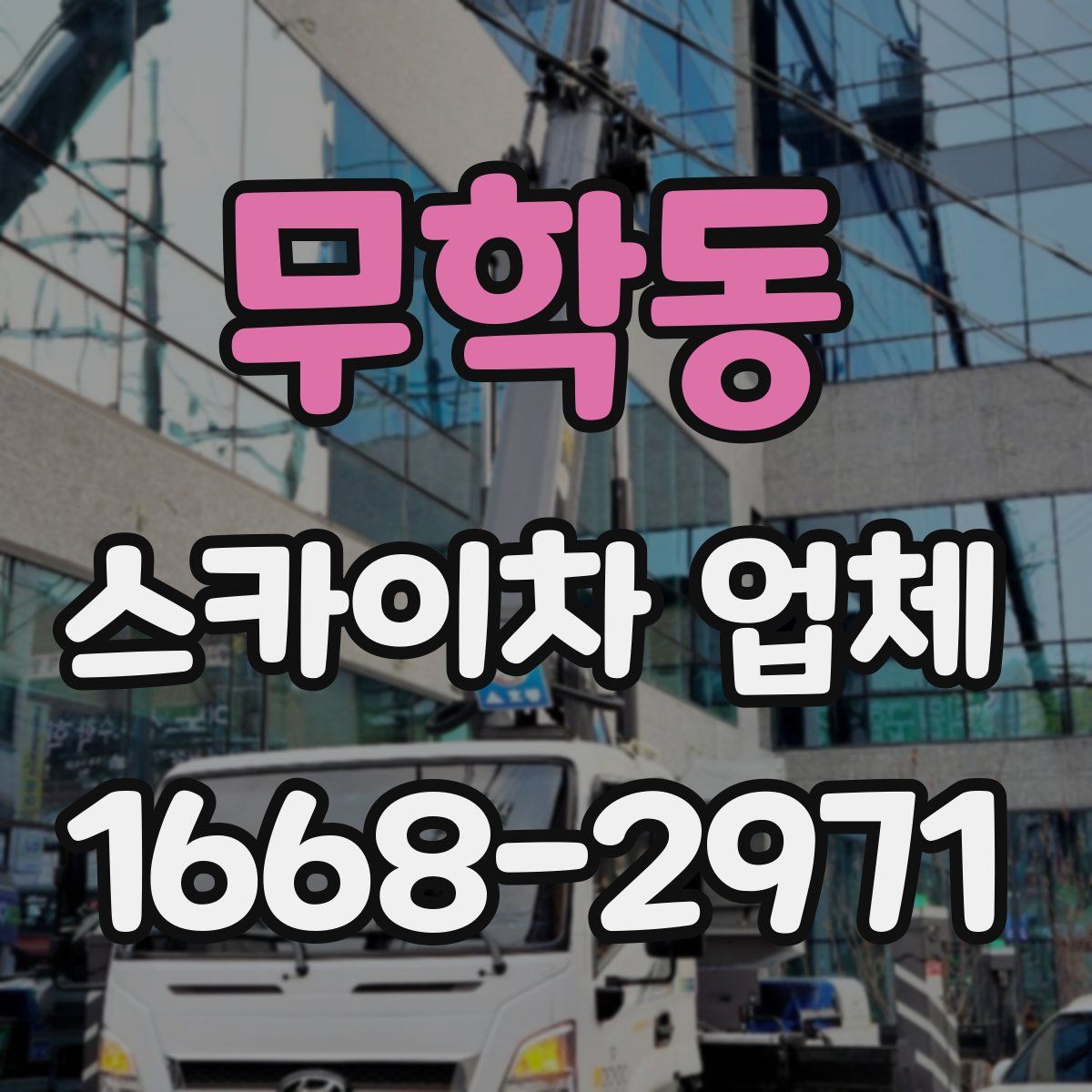 무학동 스카이차 업체