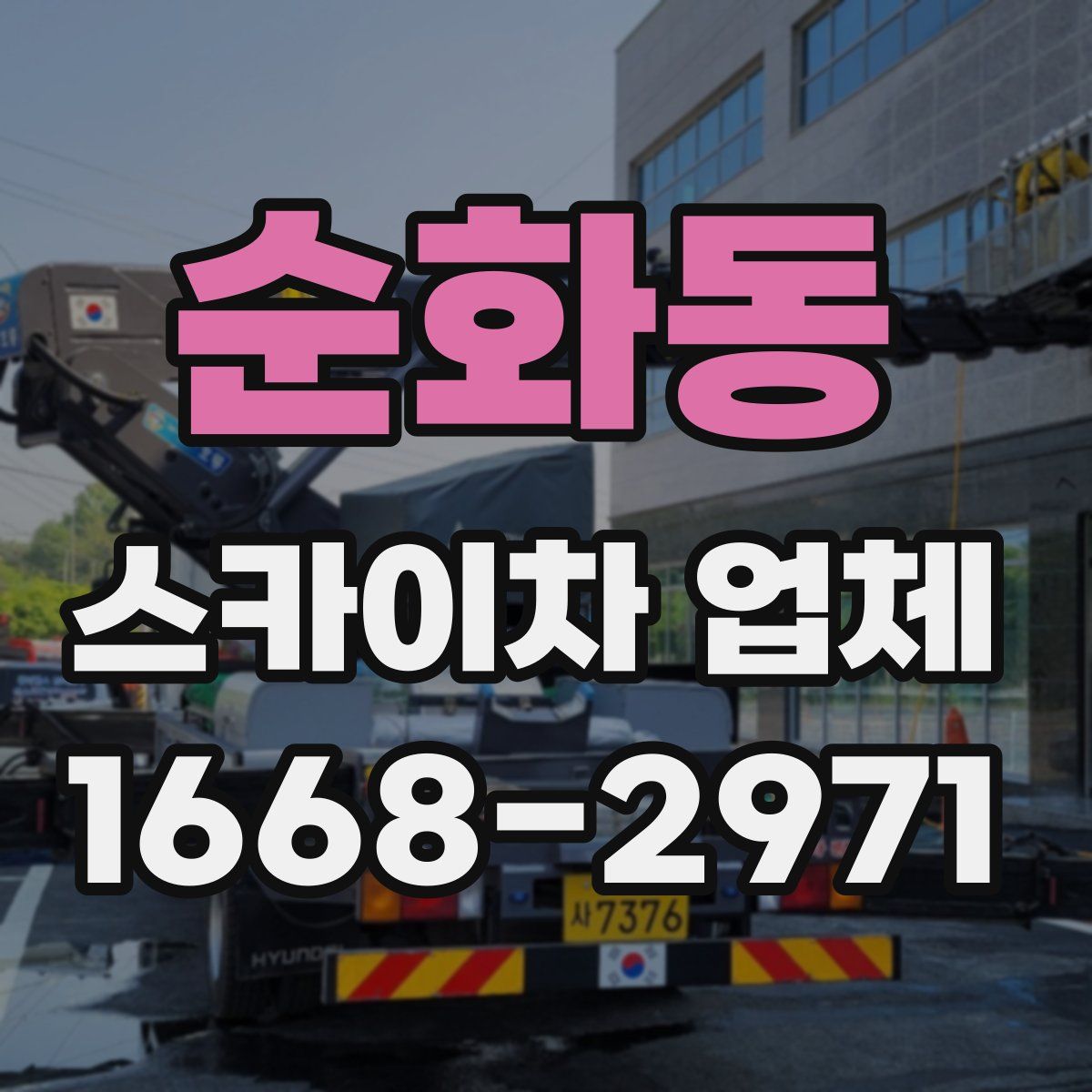 순화동 스카이차 업체