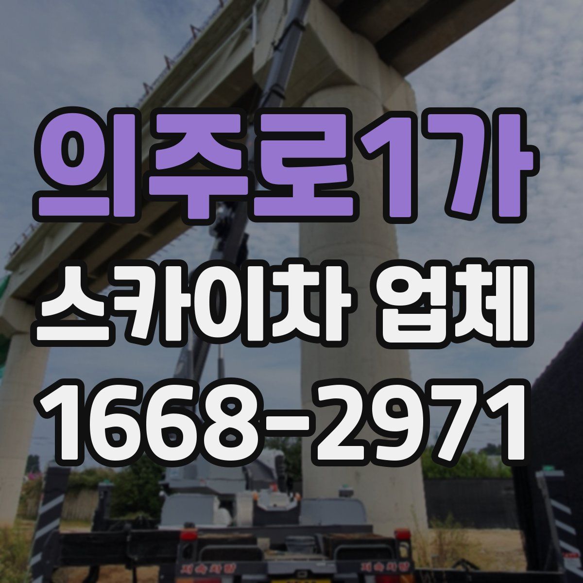 의주로1가 스카이차 업체