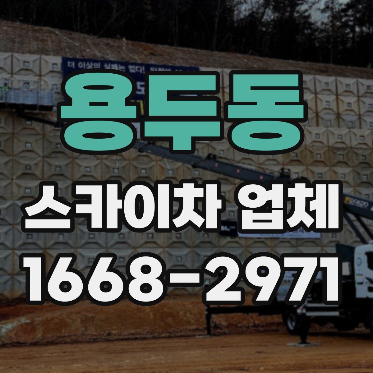 용두동 스카이차 업체