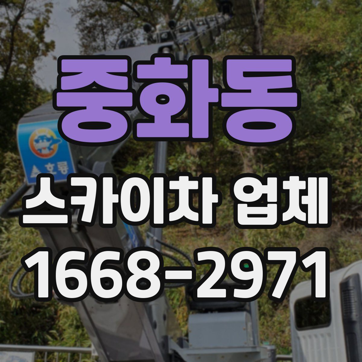 중화동 스카이차 업체