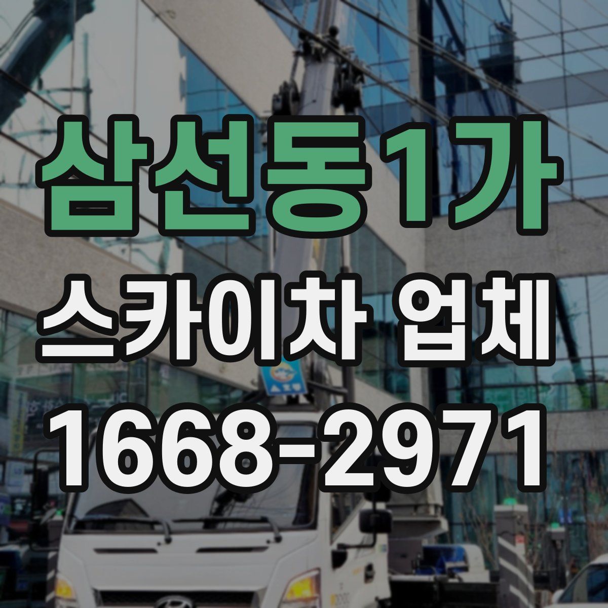 삼선동1가 스카이차 업체