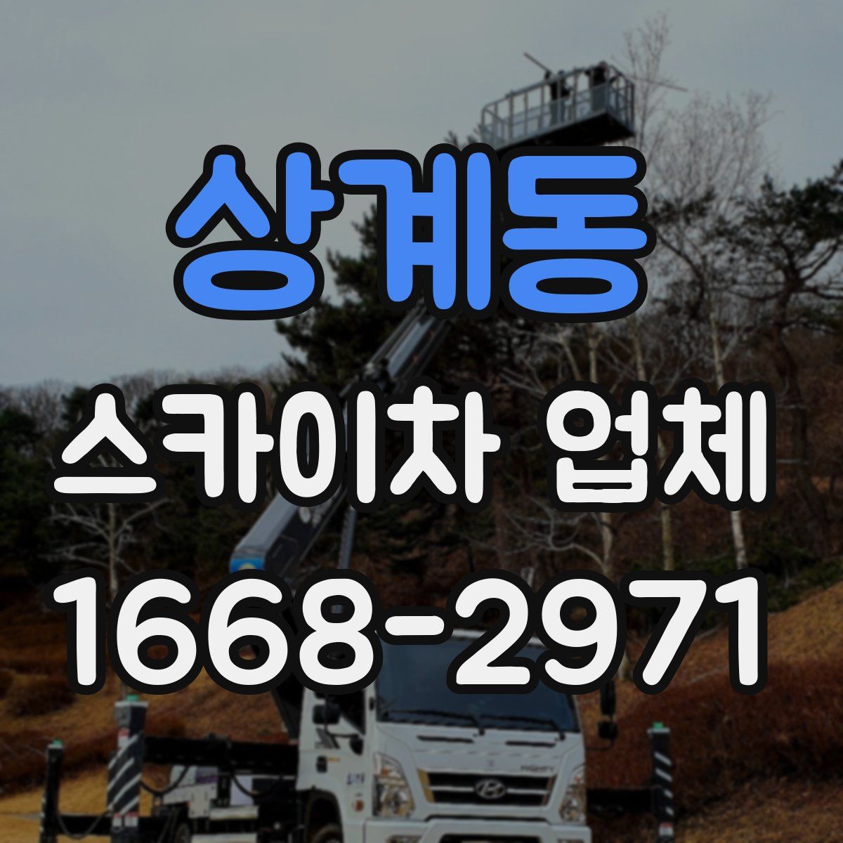 상계동 스카이차 업체