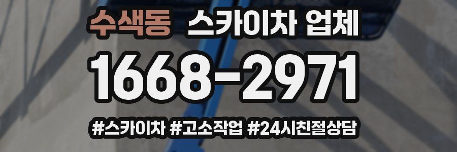 수색동 스카이차 업체