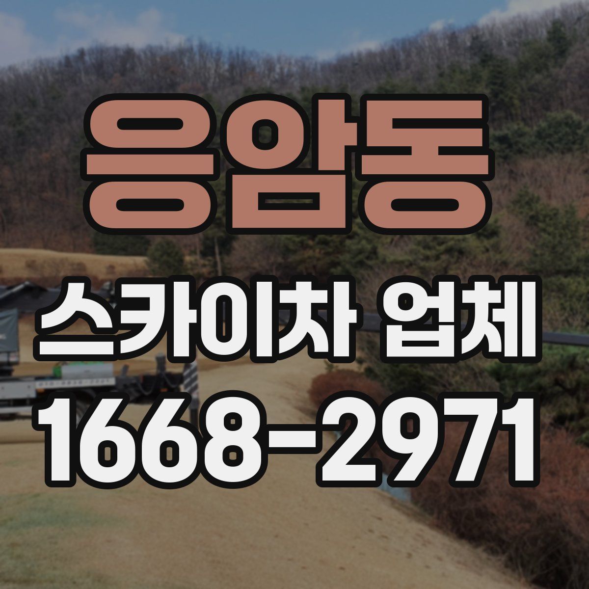 응암동 스카이차 업체