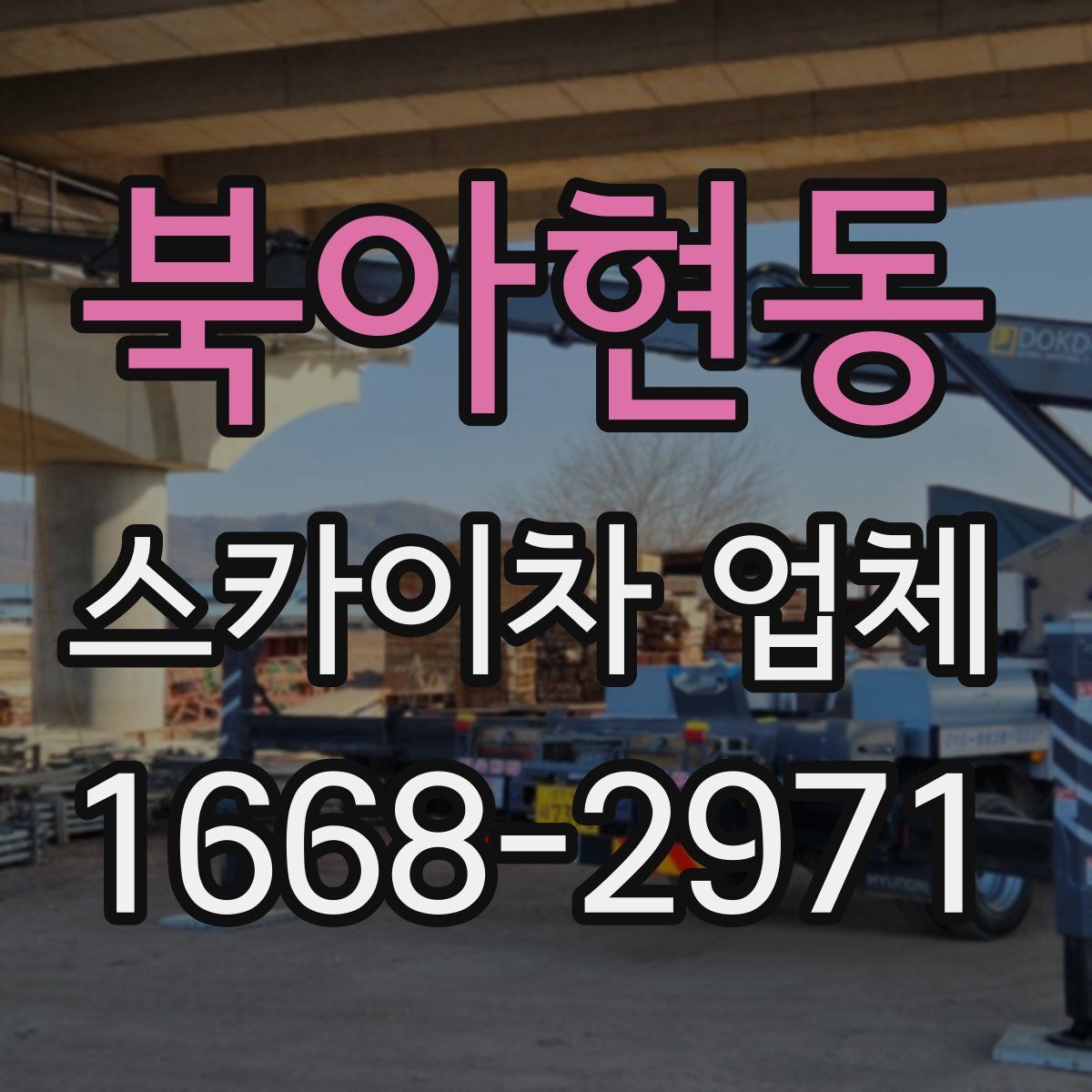 북아현동 스카이차 업체