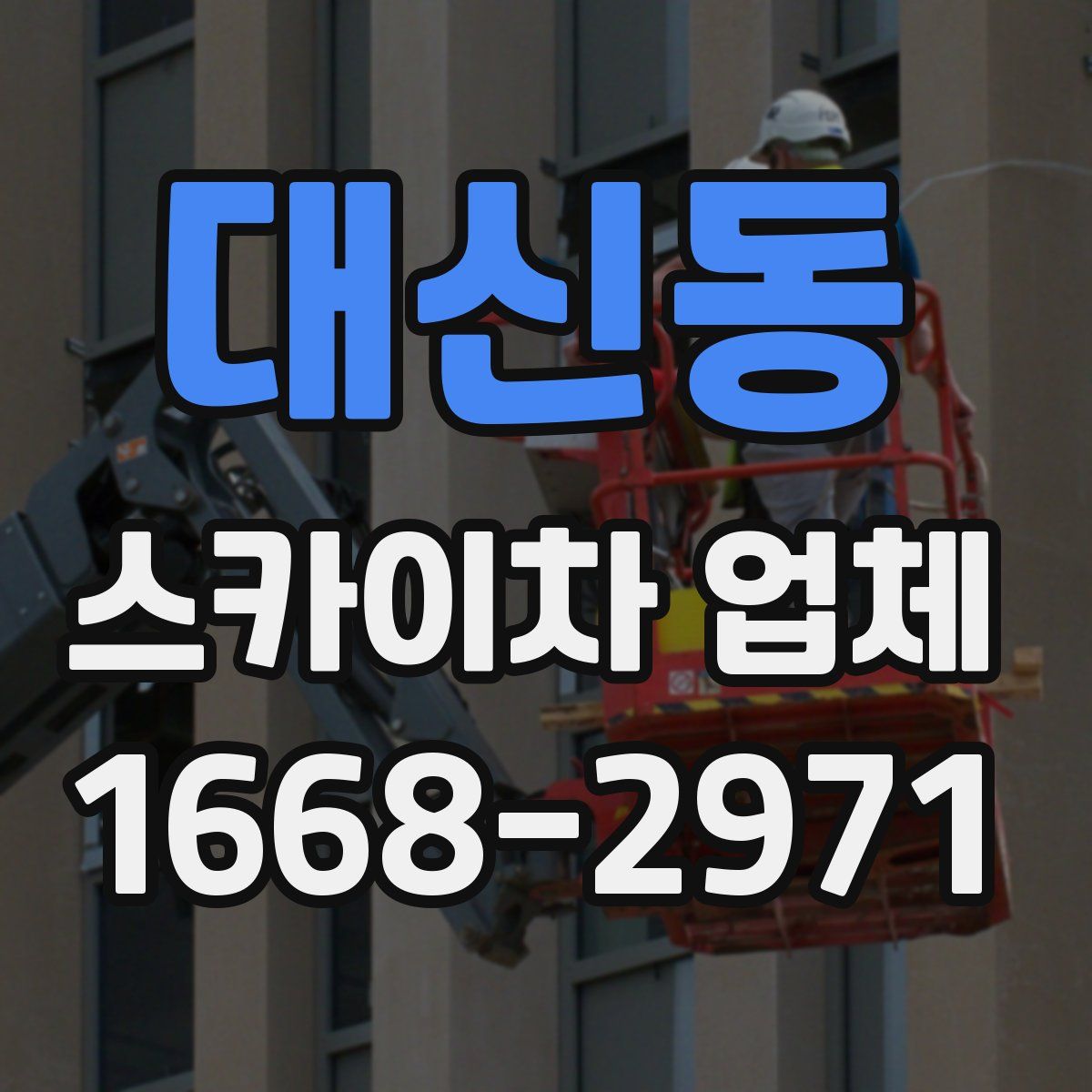 대신동 스카이차 업체