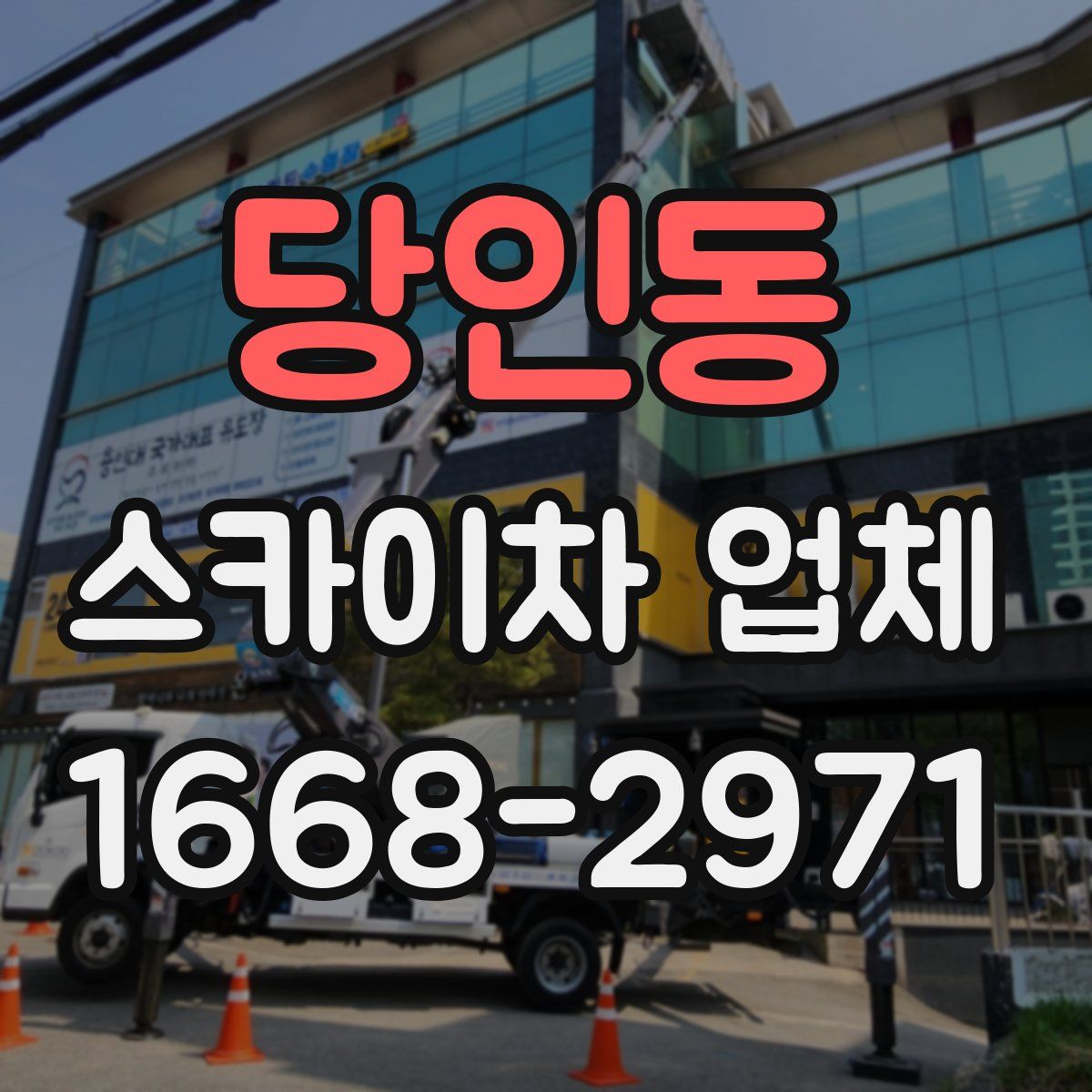 당인동 스카이차 업체