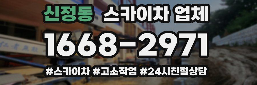 신정동 스카이차 업체