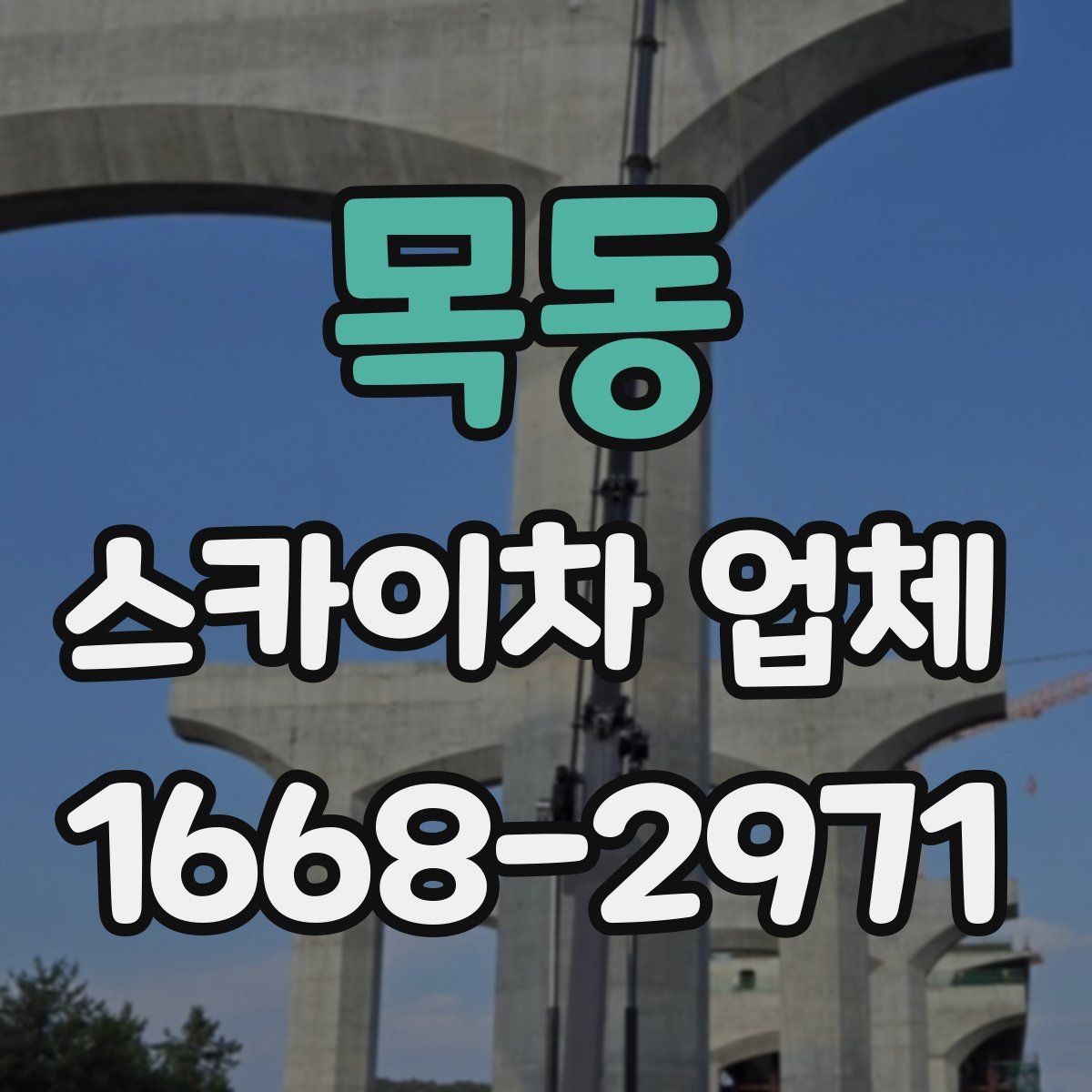목동 스카이차 업체