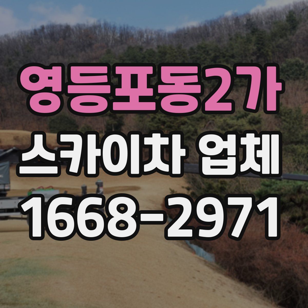 영등포동2가 스카이차 업체