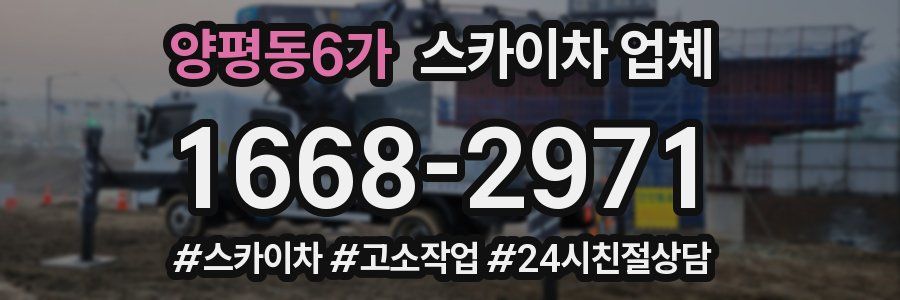 양평동6가 스카이차 업체