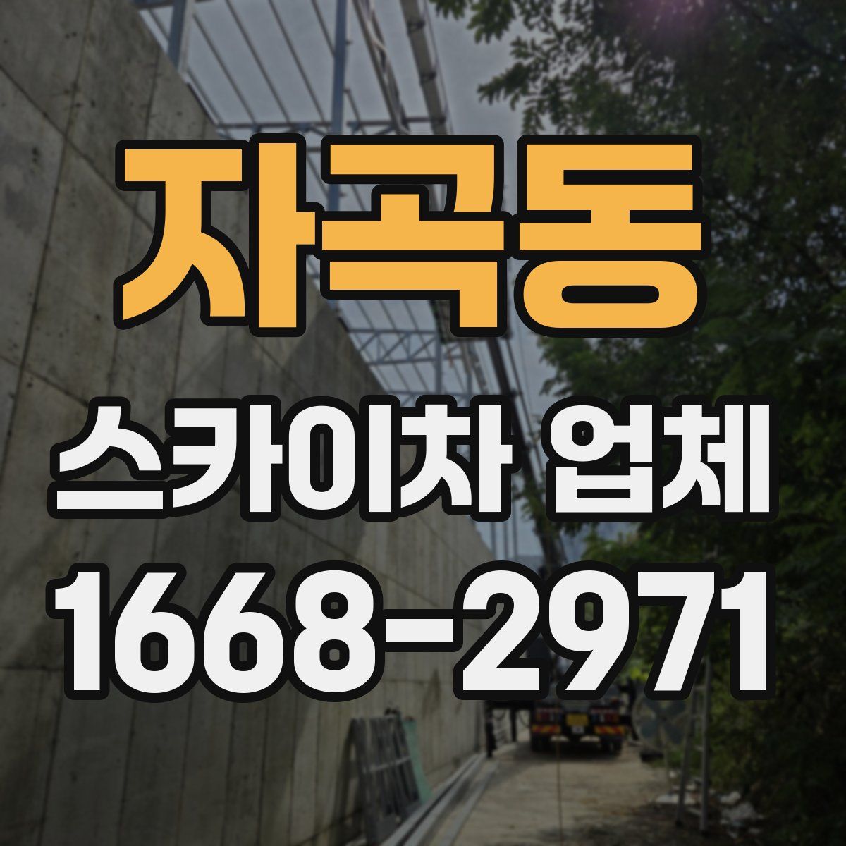 자곡동 스카이차 업체