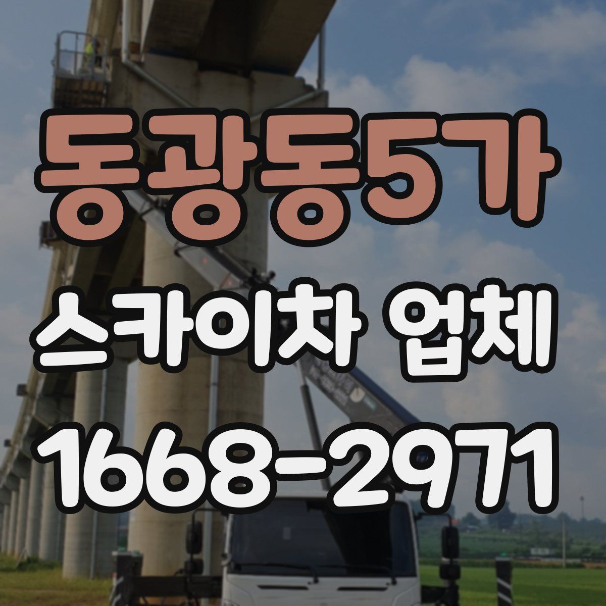 동광동5가 스카이차 업체