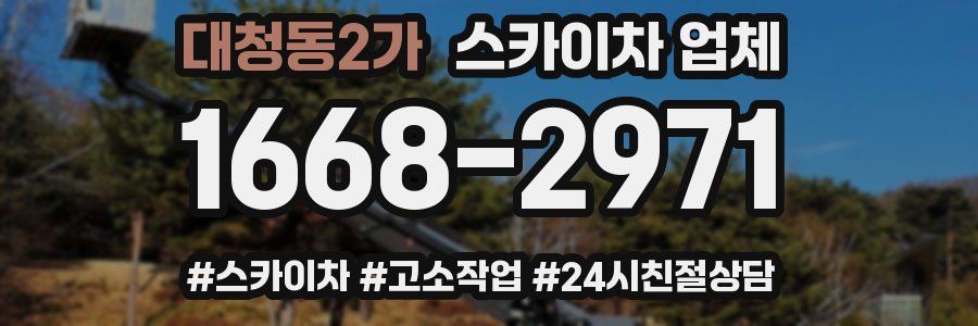 대청동2가 스카이차 업체