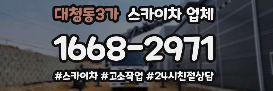 대청동3가 스카이차 업체