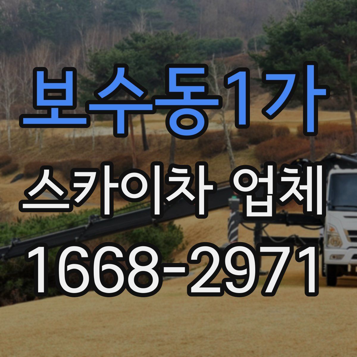 보수동1가 스카이차 업체