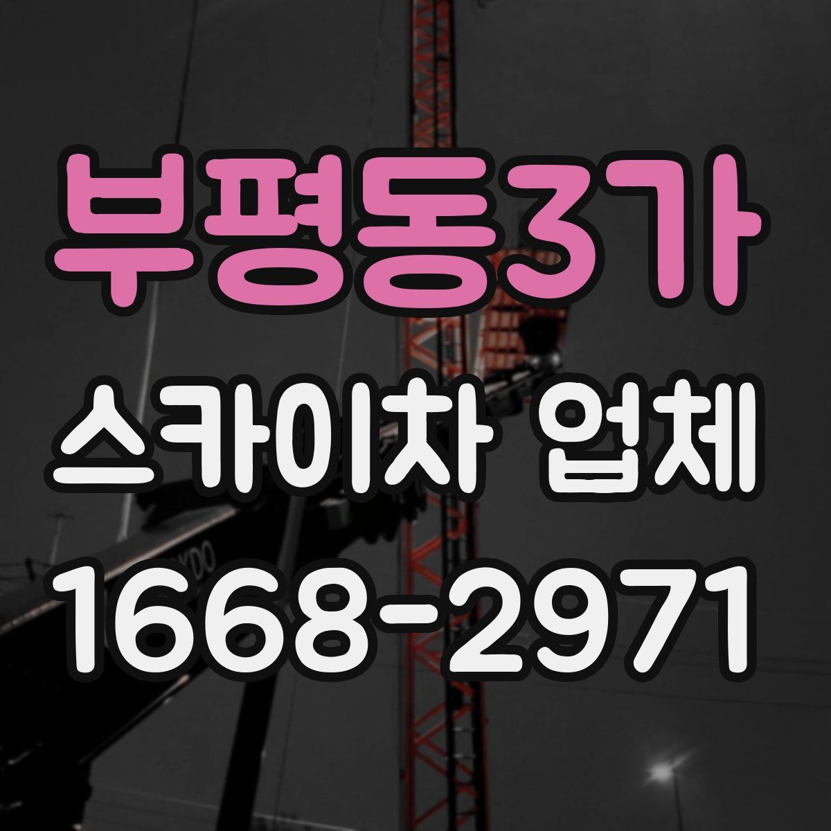 부평동3가 스카이차 업체