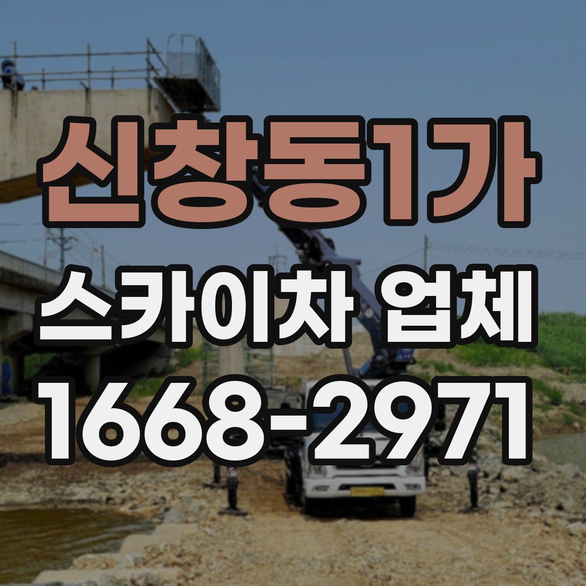 신창동1가 스카이차 업체