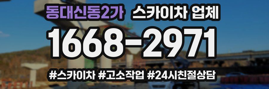 동대신동2가 스카이차 업체