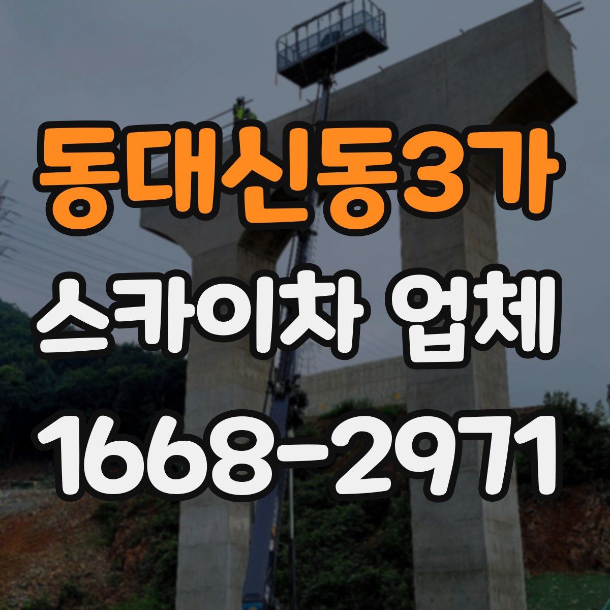 동대신동3가 스카이차 업체