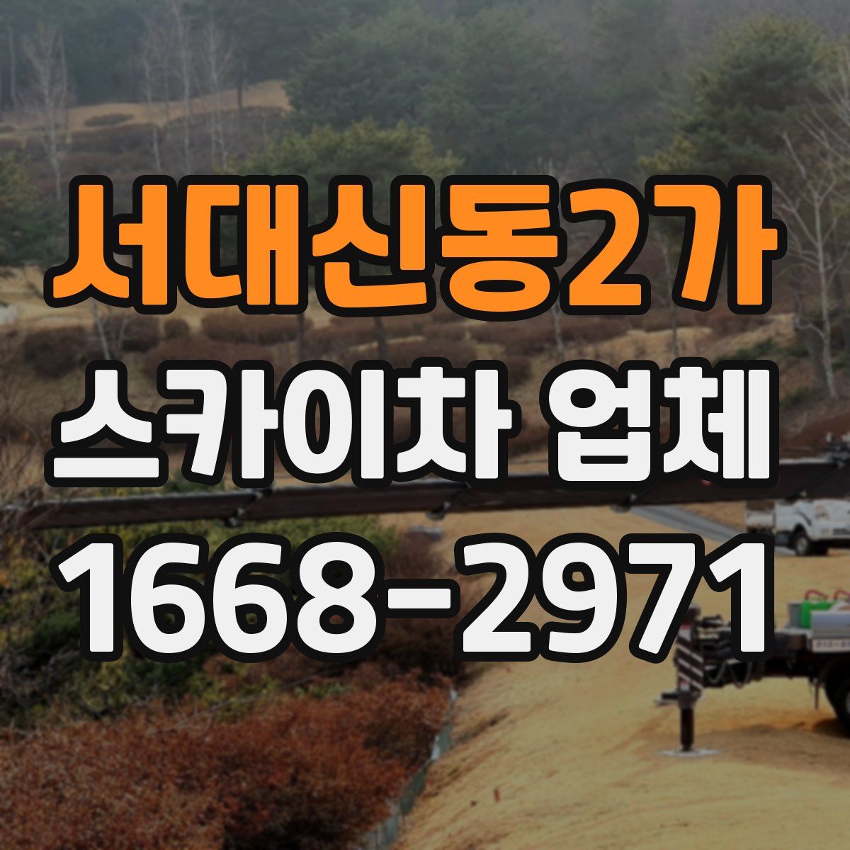 서대신동2가 스카이차 업체