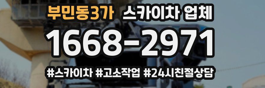 부민동3가 스카이차 업체