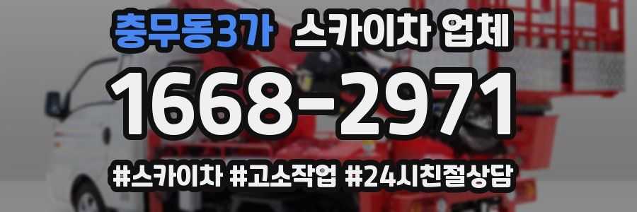충무동3가 스카이차 업체