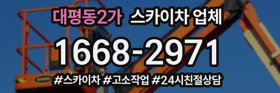 대평동2가 스카이차 업체