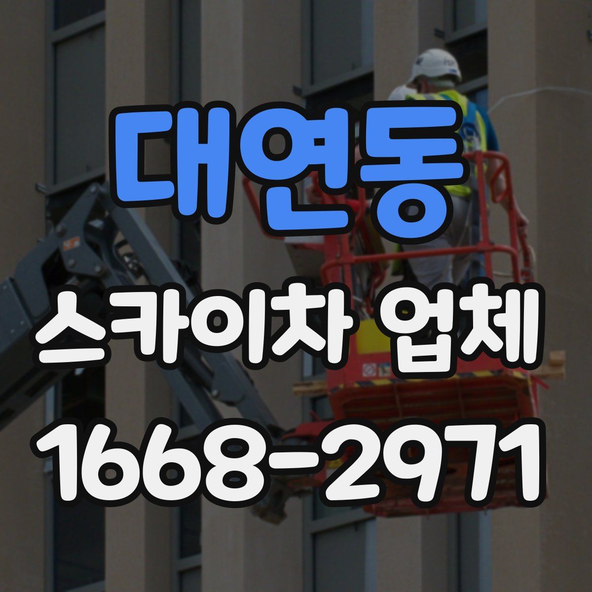 대연동 스카이차 업체